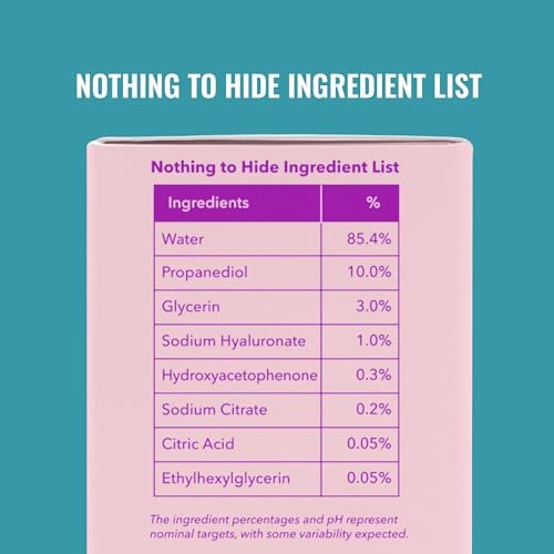 Good Molecules Hyaluronic Acid Serum - Hydrating, Non-greasy formula to Moisturize, Plump - 1% HA, Anti-aging, Water-Based Skincare for Face Beauty & Personal Care - Image 5