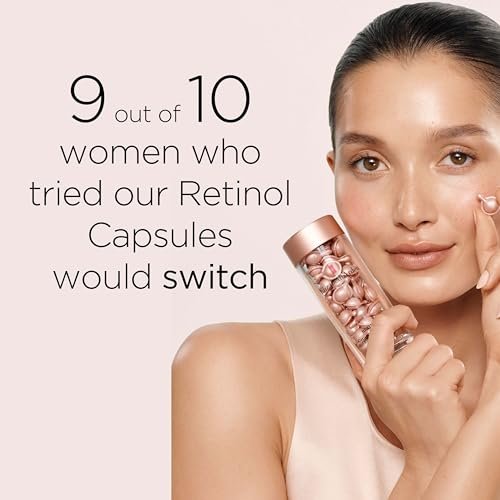 Elizabeth Arden Retinol Ceramide Capsule Serum, Night Skin Care, Fine Line and Wrinkle Erasing Face Serum, 30 Count Beauty & Personal Care - Image 4