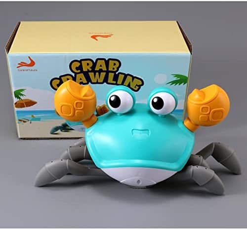 control future Crawling Crab Baby Toy - Infant Tummy Time Toys 3 4 5 6 7 8 9 10 11 12 Babies Boy 3-6 6-12 Learning Crawl 9-12 12-18 Walking Toddler 36 Months Old Music Development 1st Birthday Gifts Toys & Games - Image 7