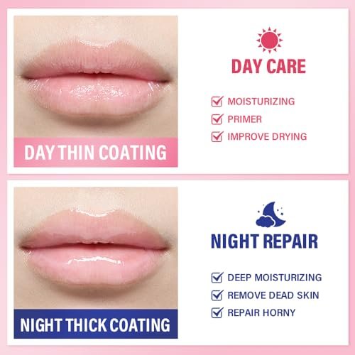 Sleeping lip mask, Nourish & Hydrate Lip Mask With Vitamin C, Antioxidants, Lip Balm, Lip Skin Care, Improve Lip Color, Reduce Lip Lines Beauty & Personal Care - Image 3