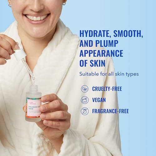 Good Molecules Hyaluronic Acid Serum - Hydrating, Non-greasy formula to Moisturize, Plump - 1% HA, Anti-aging, Water-Based Skincare for Face Beauty & Personal Care - Image 2