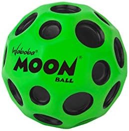Waboba The Original Moon Ball - Hyper Bouncy Ball – Makes Pop Sound When Bounced - All Ages Extreme Bounce & Fun - Perfect for Active Play & Indoor or Outdoor Games - Green  Toys & Games