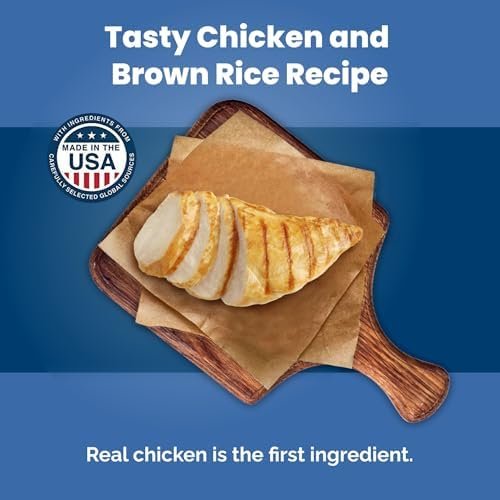 Blue Buffalo Life Protection Formula Adult Dry Dog Food, Helps Build and Maintain Strong Muscles, Made with Natural Ingredients, Chicken & Brown Rice Recipe, 5-lb. Bag Pet Supplies - Image 3
