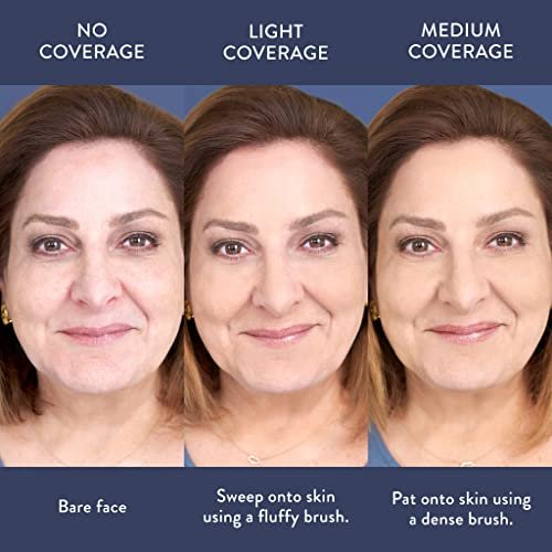 LAURA GELLER NEW YORK Award-Winning Baked Balance-n-Brighten Color Correcting Powder Foundation - Fair - Buildable Light to Medium Coverage - Demi-Matte Natural Finish Foundation Makeup : Beauty & Personal Care - Image 4
