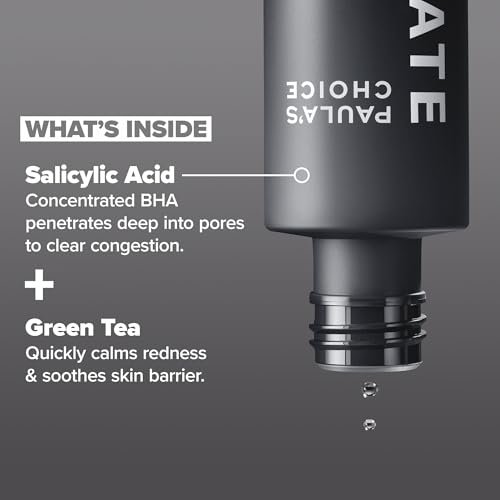 Paulas Choice-SKIN PERFECTING 2% BHA Liquid Salicylic Acid Exfoliant-Facial Exfoliant for Blackheads, Enlarged Pores, Wrinkles & Fine Lines, 4 oz Bottle Paula's Choice: Beauty & Personal Care - Image 5