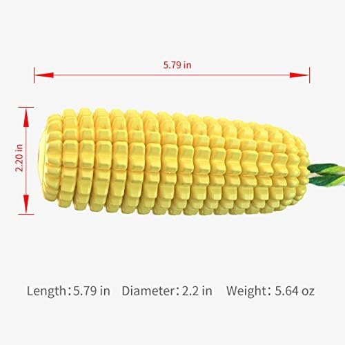 Pet Supplies Carllg Dog Chew Toys for Aggressive Chewers, Indestructible Tough Durable Squeaky Interactive Dog Toys, Puppy Teeth Chew Corn Stick Toy for Small Meduium Large Breed - Image 3