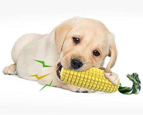 Pet Supplies Carllg Dog Chew Toys for Aggressive Chewers, Indestructible Tough Durable Squeaky Interactive Dog Toys, Puppy Teeth Chew Corn Stick Toy for Small Meduium Large Breed - Image 4