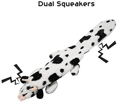 Pet Supplies Nocciola Dog Squeaky Toys, 5 PCS Crinkle Plush Dog Toys, No Stuffing Dog Toys for Small Medium Large Dogs, Stuffless Puppy Toys for Boredom - Image 5