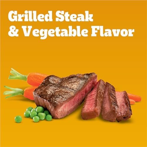 Pedigree Complete Nutrition Adult Dry Dog Food, Grilled Steak & Vegetable Flavor, 18 lb. Bag Pet Supplies - Image 4