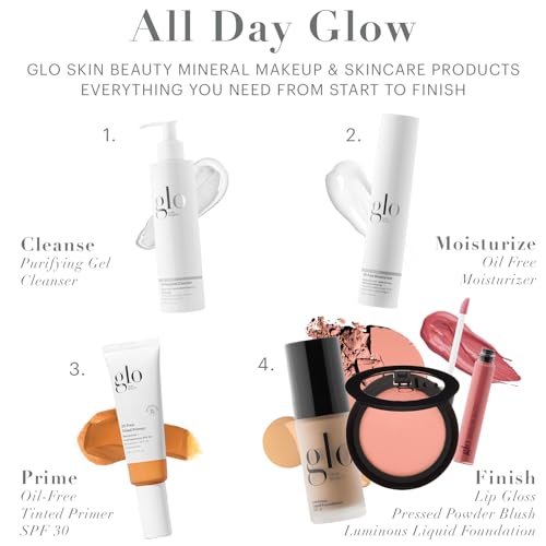 Glo Skin Beauty Blush (Flowerchild) - Pressed Powder Blush for Cheeks, High Pigment Mineral Face Makeup Creates a Natural, Healthy Glow Beauty & Personal Care - Image 3