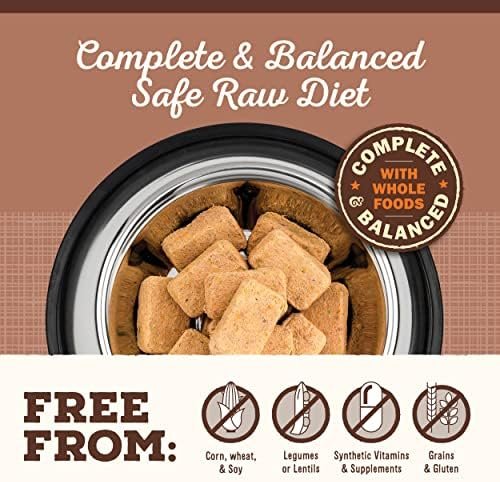 Primal Freeze Dried Dog Food Nuggets, Pork; Complete & Balanced Meal; Also Use as Topper or Treat; Premium, Healthy, Grain Free, High Protein Raw Dog Food, 14 oz Pet Supplies - Image 5
