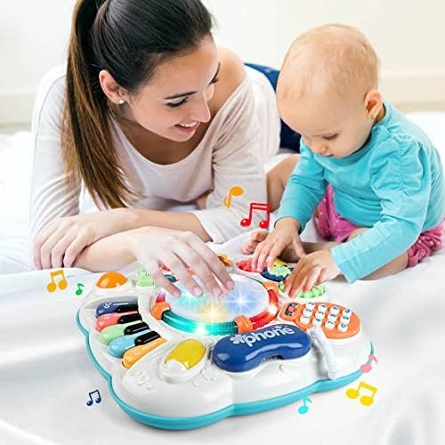 BACCOW Baby & Toddler Toys, Baby Activity Center 6 to 12-18 Month Old, Learning Musical Table Toys for 1 2 3 Year Old Boys Girls Gifts Toys & Games - Image 4