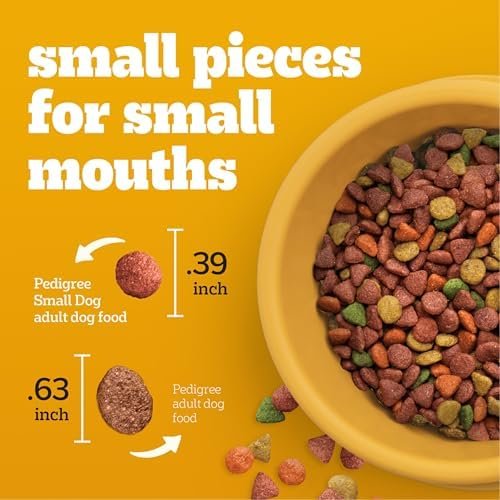 Pedigree Complete Nutrition Adult Small Dog Dry Dog Food, Grilled Steak and Vegetable Flavor, 14 lb. Bag Pet Supplies - Image 8