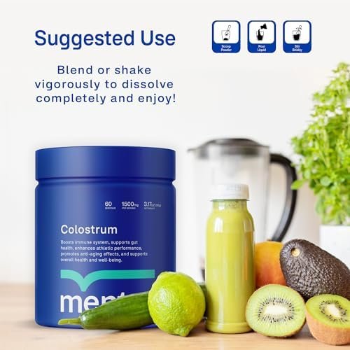 Mentor Colostrum Powder Supplement for Humans - Organic Bovine Colostrum Supplement for Gut Health, Hair Growth, Beauty, and Immune Support - Colostrum Protein Health & Household - Image 3