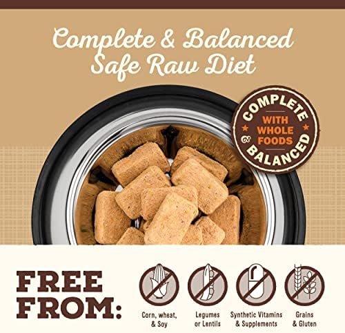 Primal Freeze Dried Dog Food Nuggets, Lamb; Complete & Balanced Meal; Also Use as Topper or Treat; Premium, Healthy, Grain Free, High Protein Raw Dog Food, 14 oz Pet Supplies - Image 5