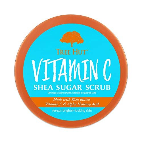 Tree Hut Vitamin C Shea Sugar Scrub, 18 oz, Ultra Hydrating and Exfoliating Scrub for Nourishing Essential Body Care Beauty & Personal Care - Image 2
