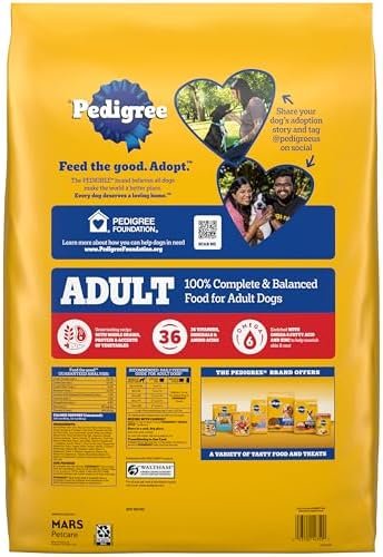 Pedigree Complete Nutrition Adult Dry Dog Food, Grilled Steak & Vegetable Flavor, 18 lb. Bag Pet Supplies - Image 2