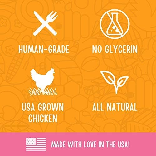Full Moon Chicken Jerky Healthy All Natural Dog Treats Human Grade For Hip And Joint 12 oz Pet Supplies - Image 6